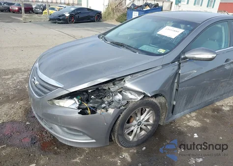 2014 Hyundai Sonata Gls from USA, damaged, VIN 5NPEB4AC5EH861121